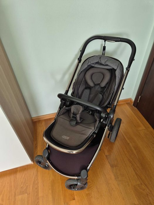 Бебешка количка Mamas & Papas Ocarro Onyx + кош и зимно чувалче