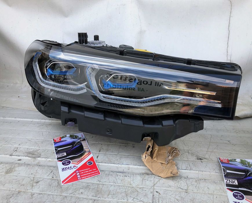 BMW X7 G07 set faruri laser far stanga dreapta kit airbag plansa bord