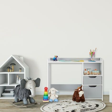 Детска масичка /бюро с чекмеджета Relaxdays