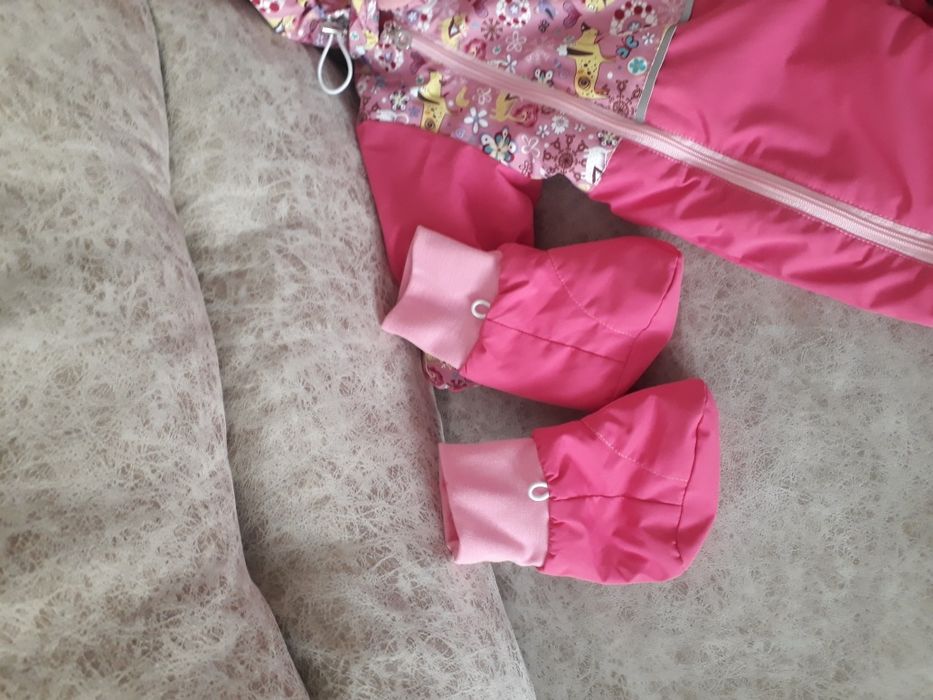 Комбинезон-трансформер на весну девочке