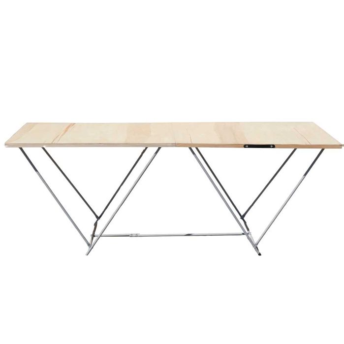 комплект ОТ ТРИ ДЪРВЕНИ СГЪВАЕМИ МАСИ- два метра дължина