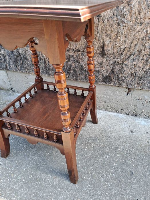 masa lemn masuta lemn veche Franta