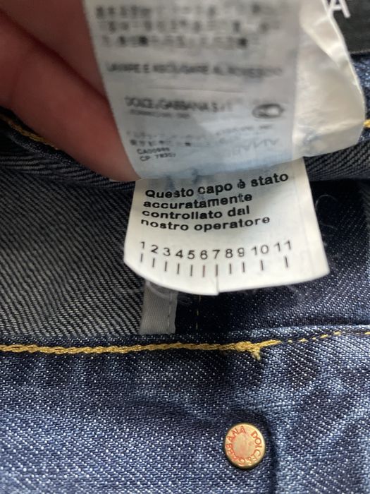 DOLCE & GABBANA / мъжки дънки 52 W34