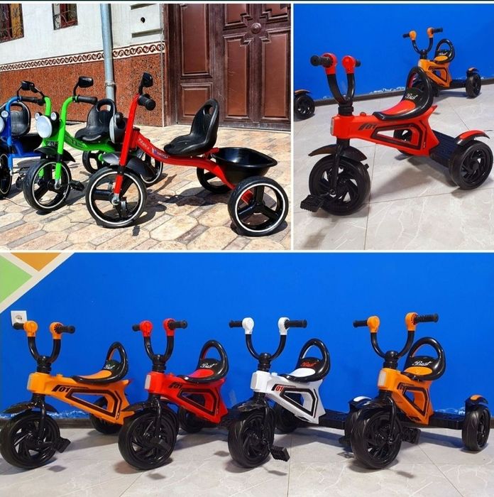 Детские трехколесный велосипеды
