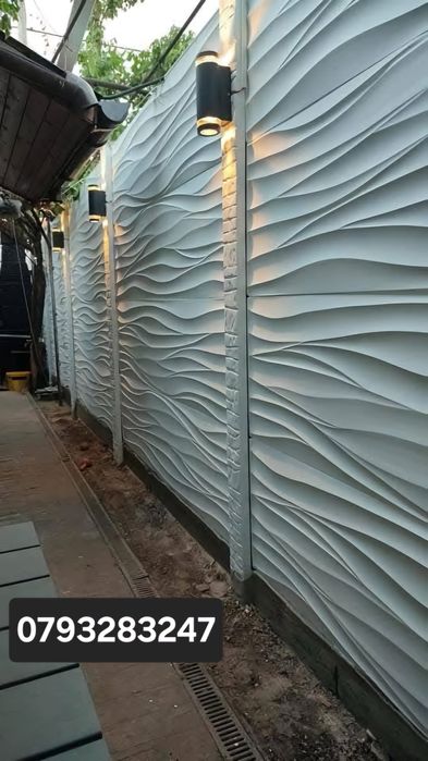 Placi garduri / Garduri din placi de beton