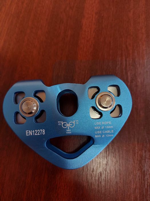 Urcator de mana, Ham via ferata, scripete dublu, simplu,alpinism