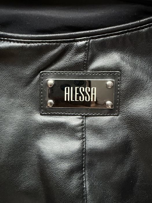 Кожена къса пола Alessa