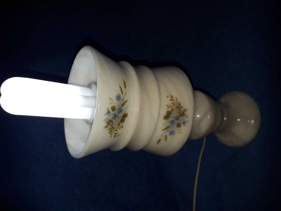 Veioza alabastru - inaltime 24 cm