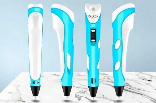 3D писалка за деца химикалка с 110м PLA Пълнители  3D Pen с LCD Дисплей