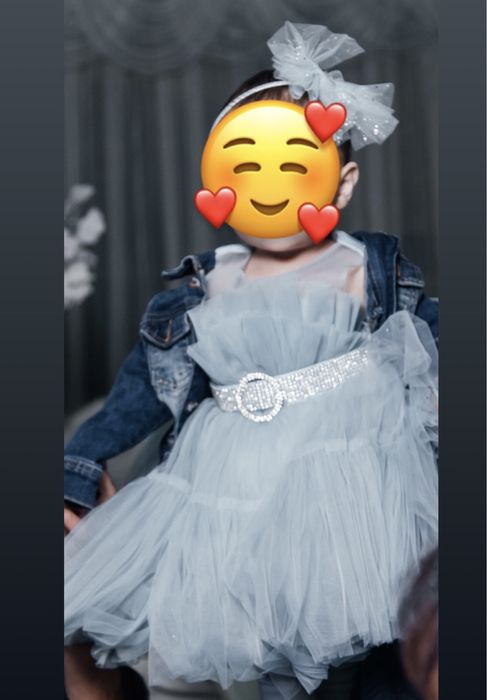 Детское вечернее платье