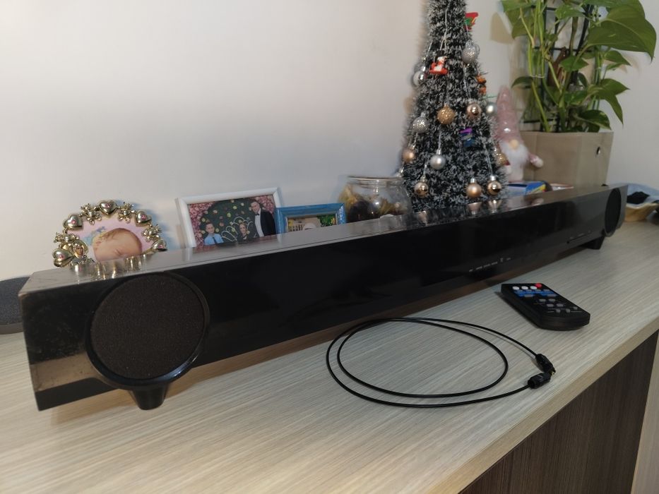 Soundbar Yamaha YAS- 101 + Telecomanda originala + cablu fibra optica