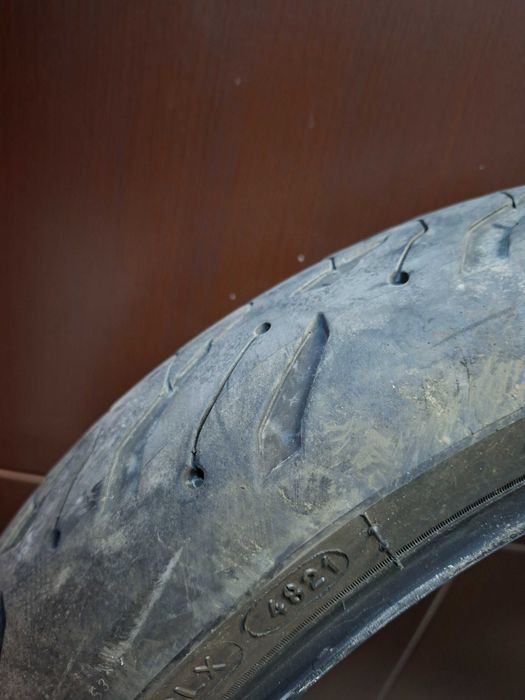 Гуми  120/70/17 Michelin и 160/60/17 Dunlop