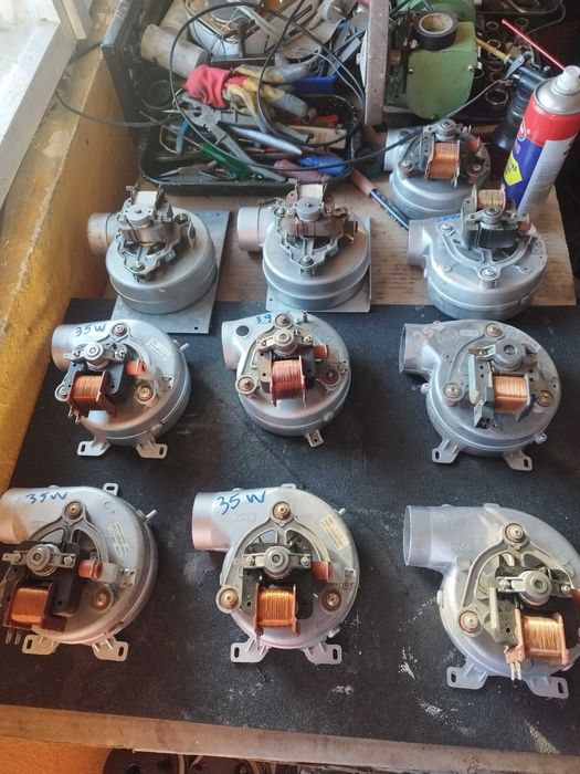 Ventilator electric centrala soba ulei prin picătură