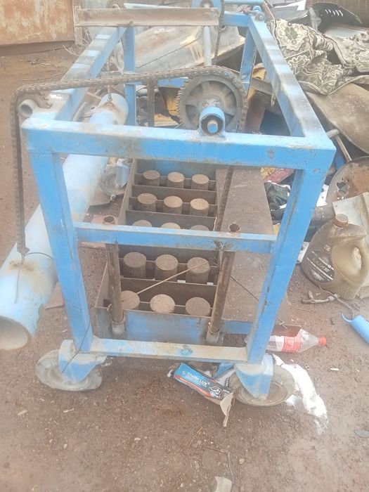 Станок шлака блока