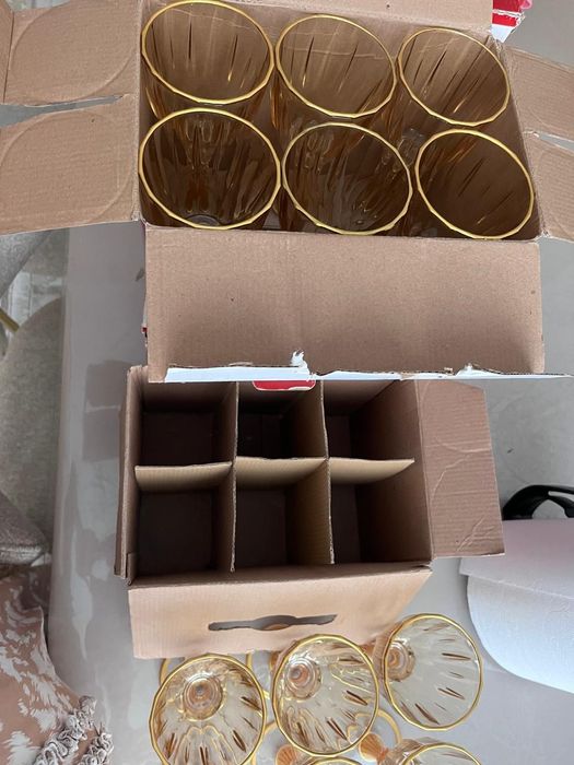 7 коробка фужир бокал