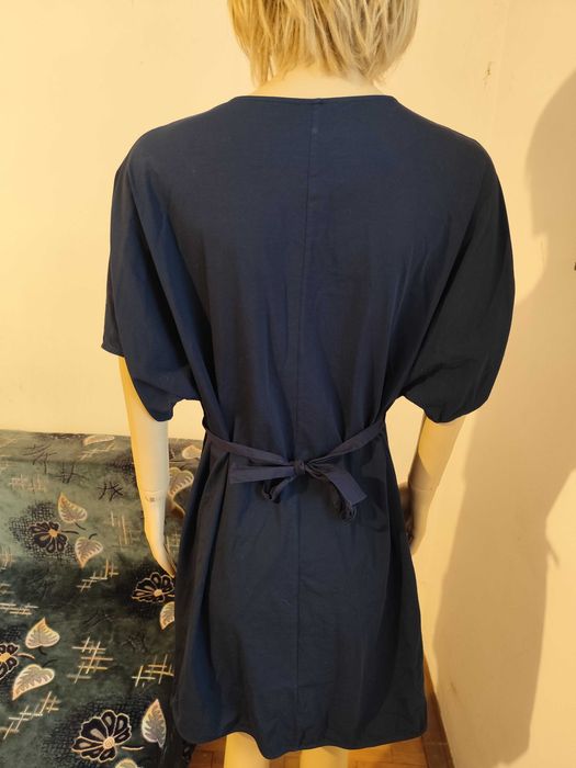 Rochie bleumarin din bumbac elastic COS-masura 42-Noua!
