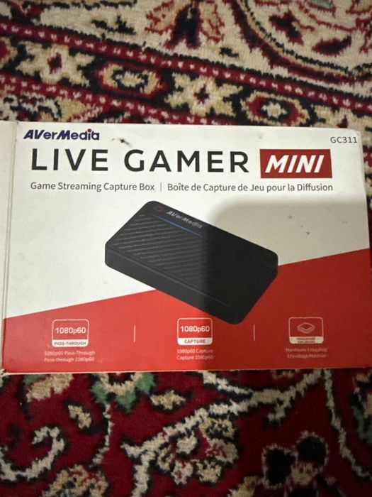Avermedia va perexodnik (strim qilish uchun)