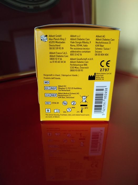 Senzor Libre3 pentru glicemie