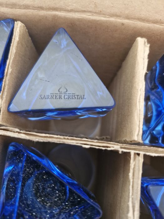 Set pahare cristal SARNER - Elvetia (stantate)