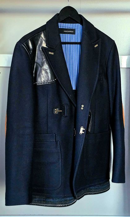 Dsquared2 Мъжко Сако от Вълна, номер 52
