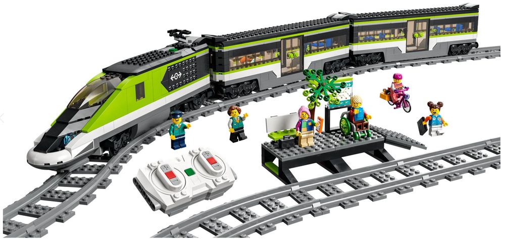LEGO City Tren expres de pasageri (60337) - 764 piese