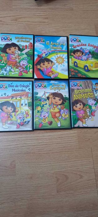 DVD uri desene colectia Dora ,10 buc