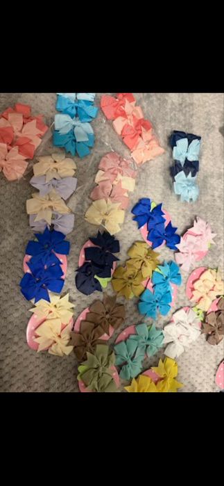 Accesorii par - clame par colorate , elastice