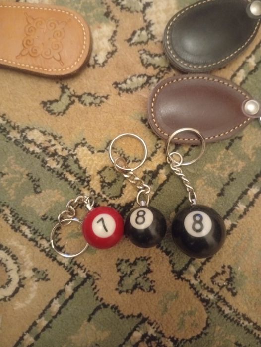 Кожаный брелок $