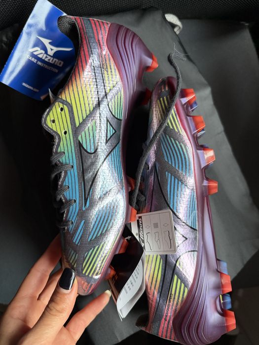 Ghete de fotbal Mizuno Alpha Japan, noi, mărimea EU 38 / 24 cm