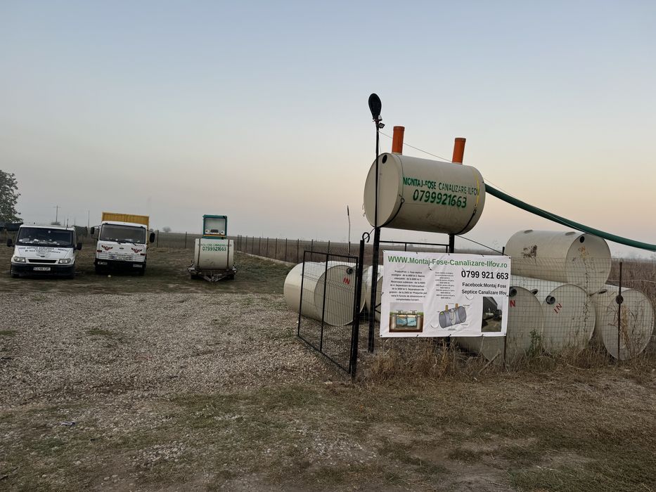 Fosa septica montaj fose ecologice Ilfov