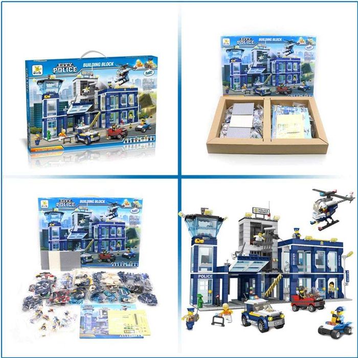 Конструктор City police бягство от затвора 1145 части