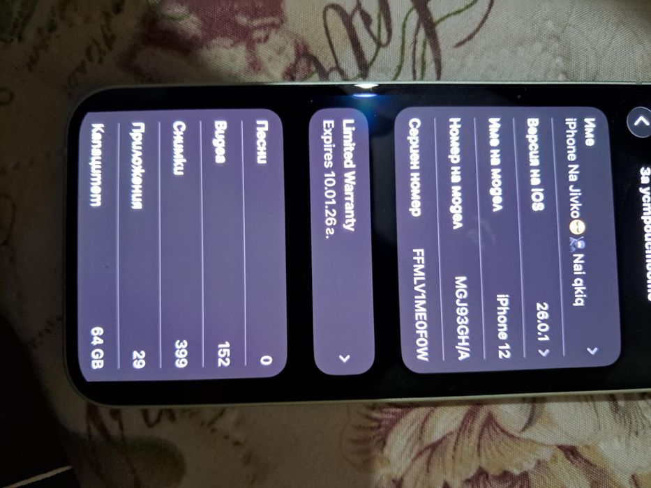 Айфон 12  с 64GB