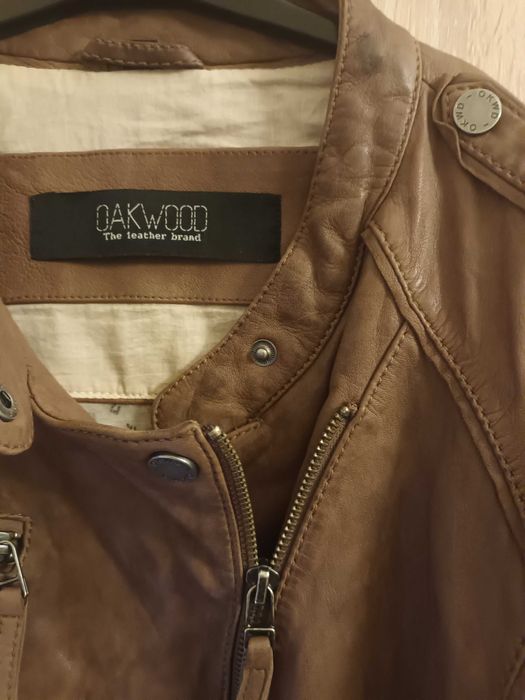 Естествена кожа якета OAKAWOOD,GYPSY