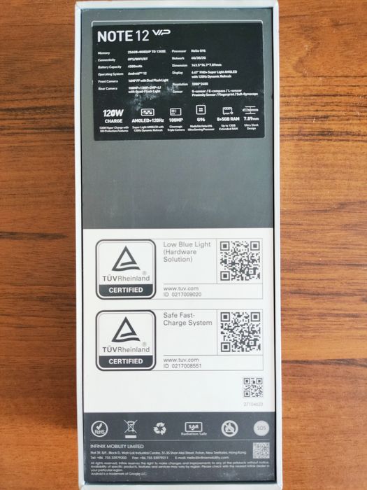 Продам Infinix Note 12 Vip