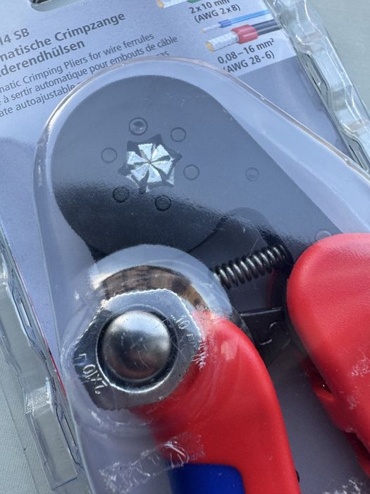 Cleste de sertizat pini Knipex 97 53 14 SB NOU