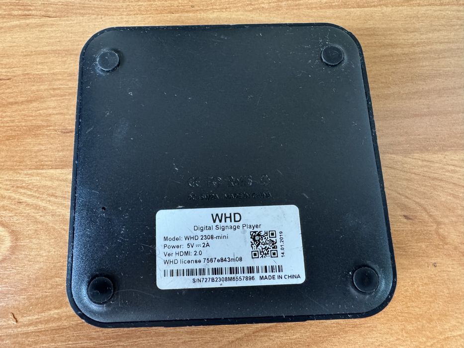 Рекламные плееры WHD 2308-mini