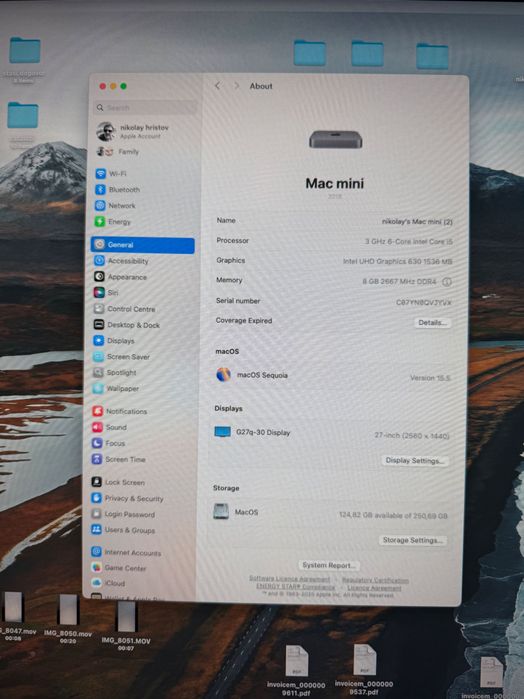 Продавам Mac mini 2018