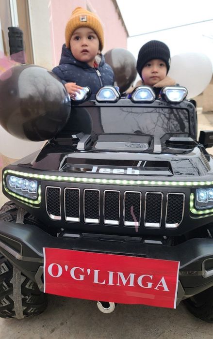 Самый большой двухместный электромобиль для детей