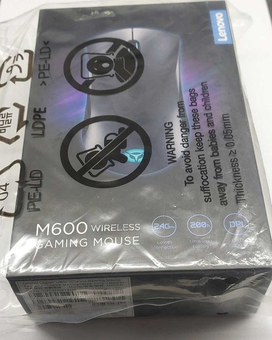 Мишка Gaming LENOVO Legion M600 Mouse RGB подсветка Bluetooth НОВА