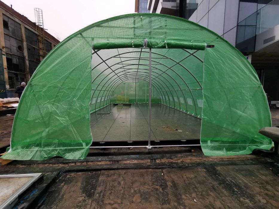 Solar solarii sera sere gradina - teava galvanizata. rm