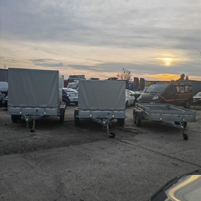 Inchiriere remorca 750 kg 3 metri. de volum se conduce cu B