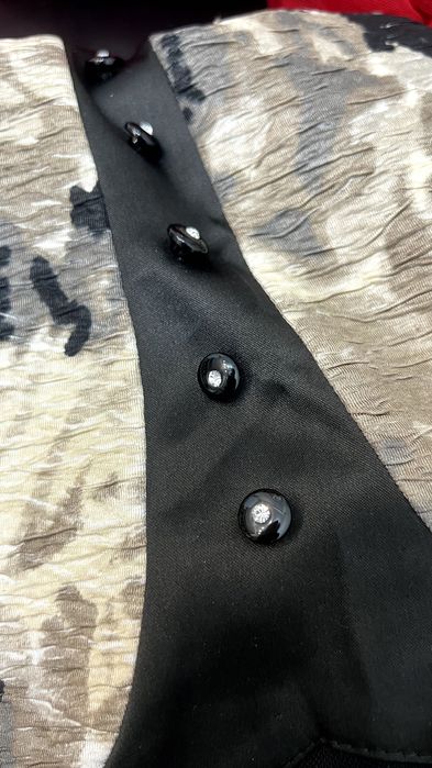 Платье вечернее с атласным бантиком