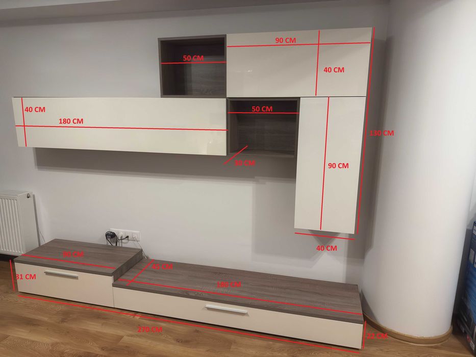 Biblioteca living/Comoda TV Mobexpert