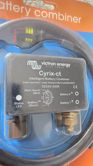 combinator inteligent de baterii Victron Energy Cyrix-ct 12/24V-230A