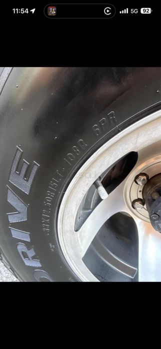 Диска с резиной Msxxis