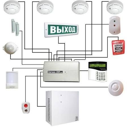 Сигнализатция пожарни дачики и устанофка и ремонт