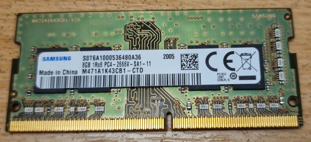 M.2 nvme - 512 GB + Memorie DDR4 8 GB,