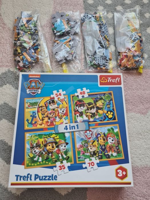 Puzzle 4in1 Paw Patrol