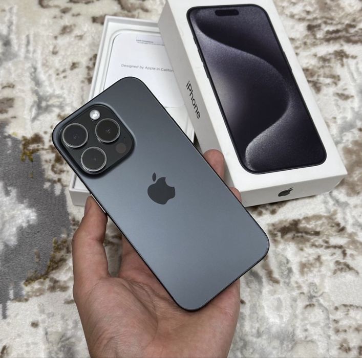 iPhone 15 Pro 128Gb Titanium black LLA