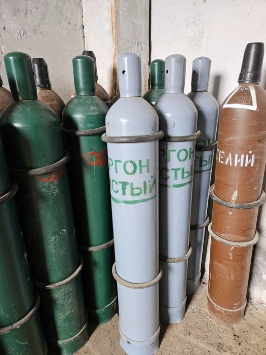 Гелий газ марка А (99,995%) в 40 литровом баллоне (5.7 м3)
